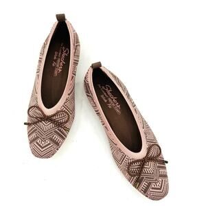 NWOT Skechers Wide Cleo Snip Sweet Class knit women’s skimmers mocha ballet flat